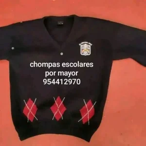 Chompas escolares con diseños
